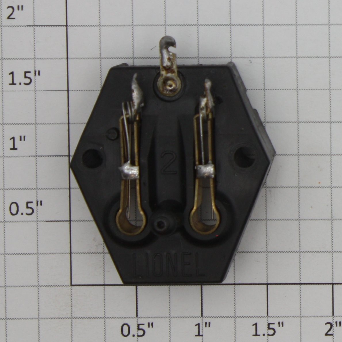 Lionel 8010-139 Black Diesel Brush Plate Assembly (Used-Black)