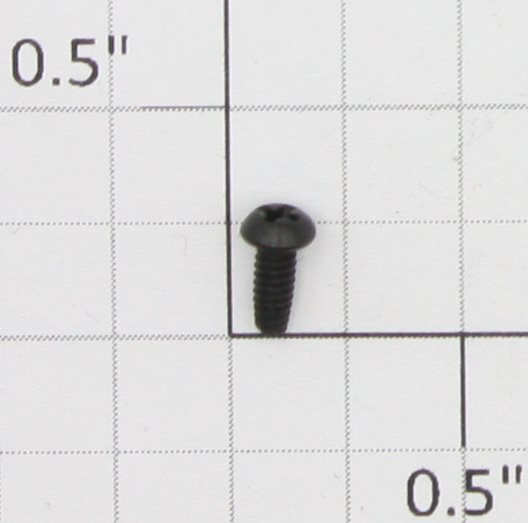 Lionel 348-187 #3-48x1/4" Black Phillips Round Head Machine Screw (Reproduction)