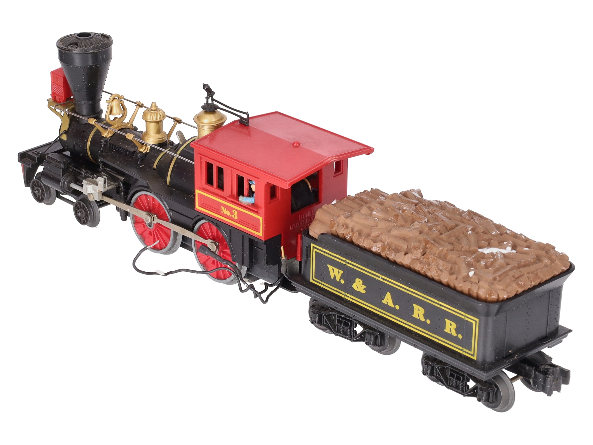 Lionel 6-8701 O Gauge W&ARR General 4-4-0 Steam Locomotive and