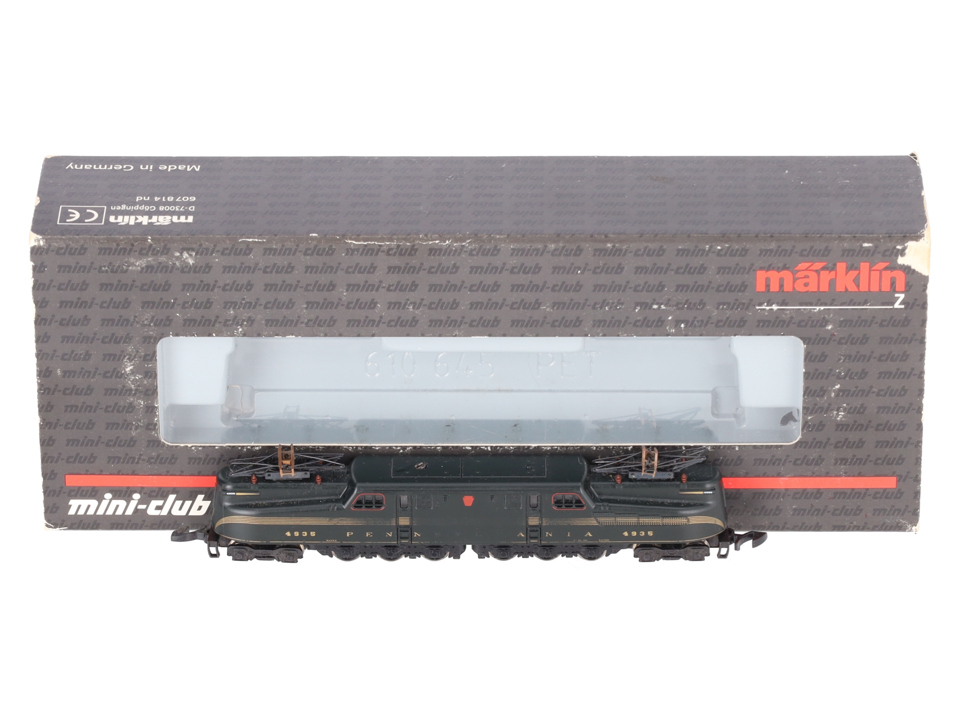 Marklin 88490 Z Pennsylvania Class GG-1 Electric Locomotive #4935
