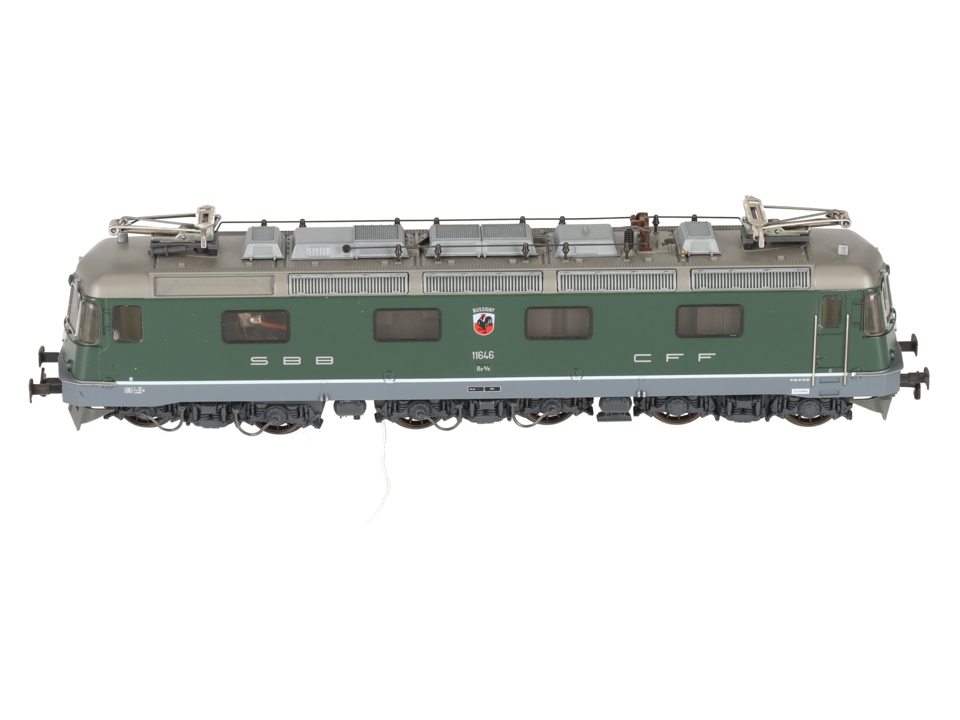 HAG 206 HO Scale SBB Re 6/6 Electric Locomotive #11646 EX/Box | eBay