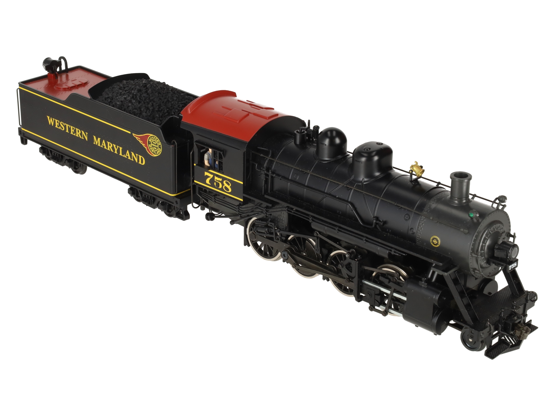 Weaver 1804S O WM Baldwin 2-8-0 Consolidation Steam Locomotive