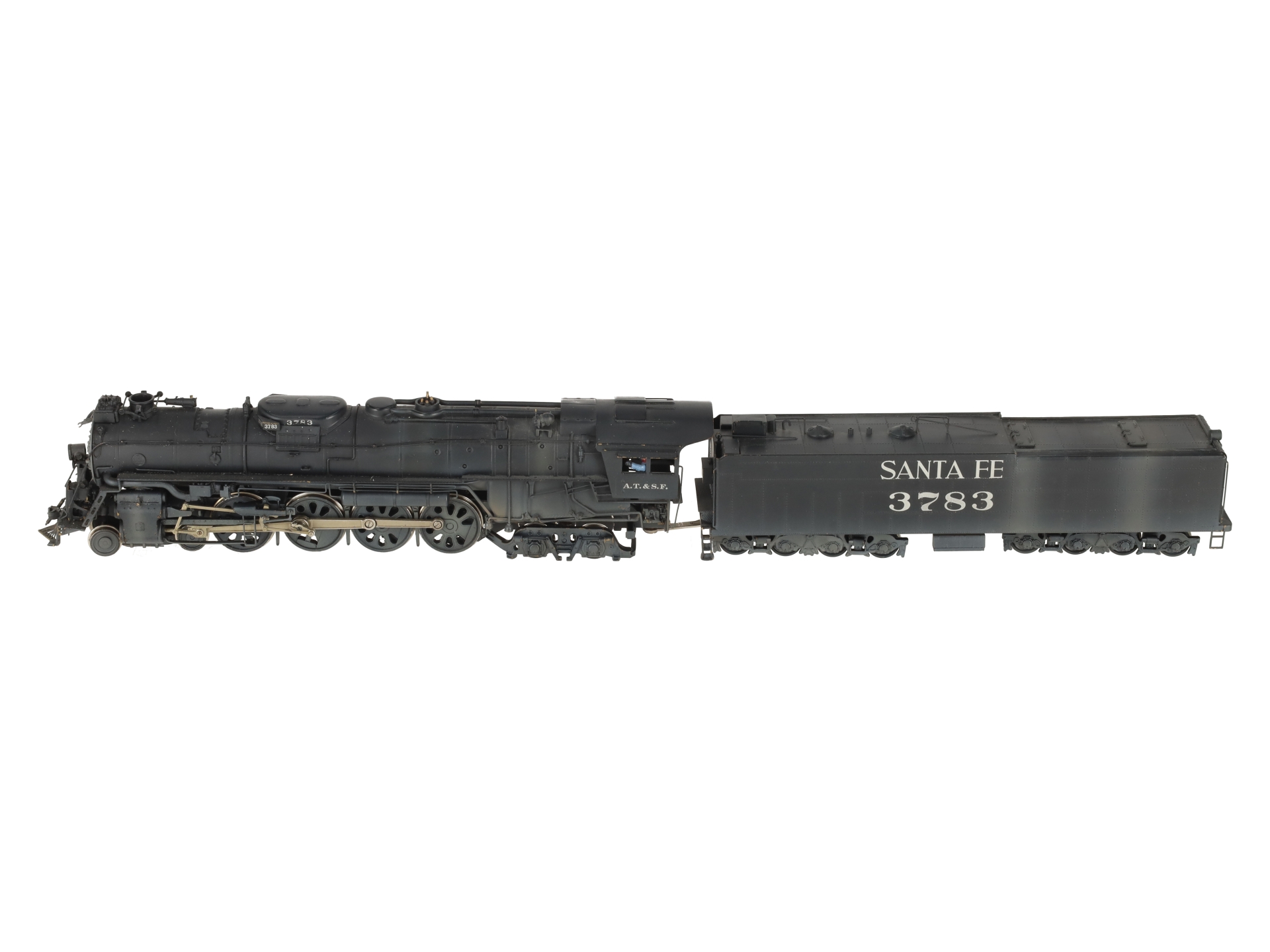 United Scale Models HO Brass Santa Fe 4-8-4 Steam Locomotive