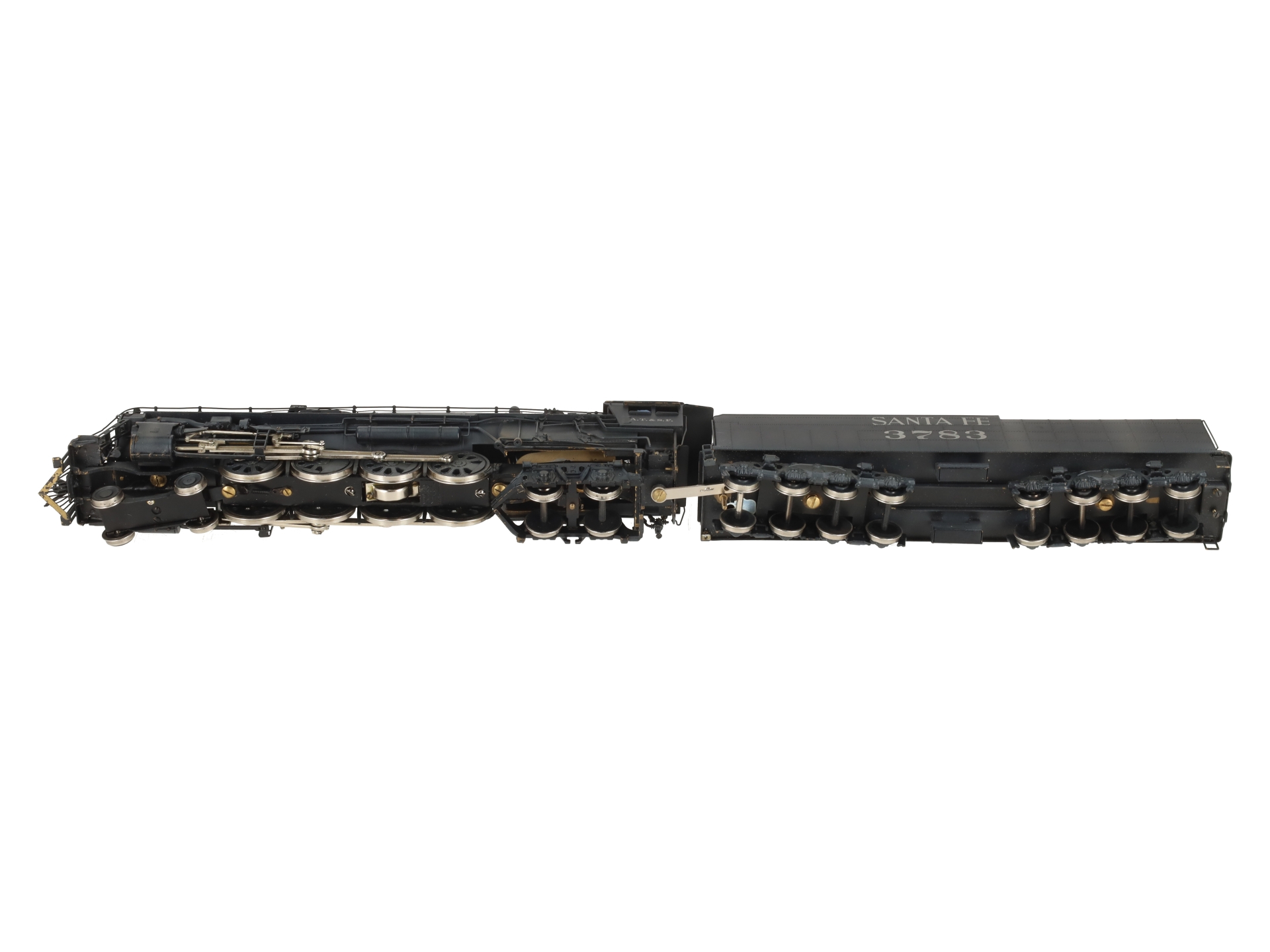 鉄道模型 UNITED SANTAFE 4-8-4 United Scale Models HO Brass Santa Fe 4-8-4 Steam Locomotive