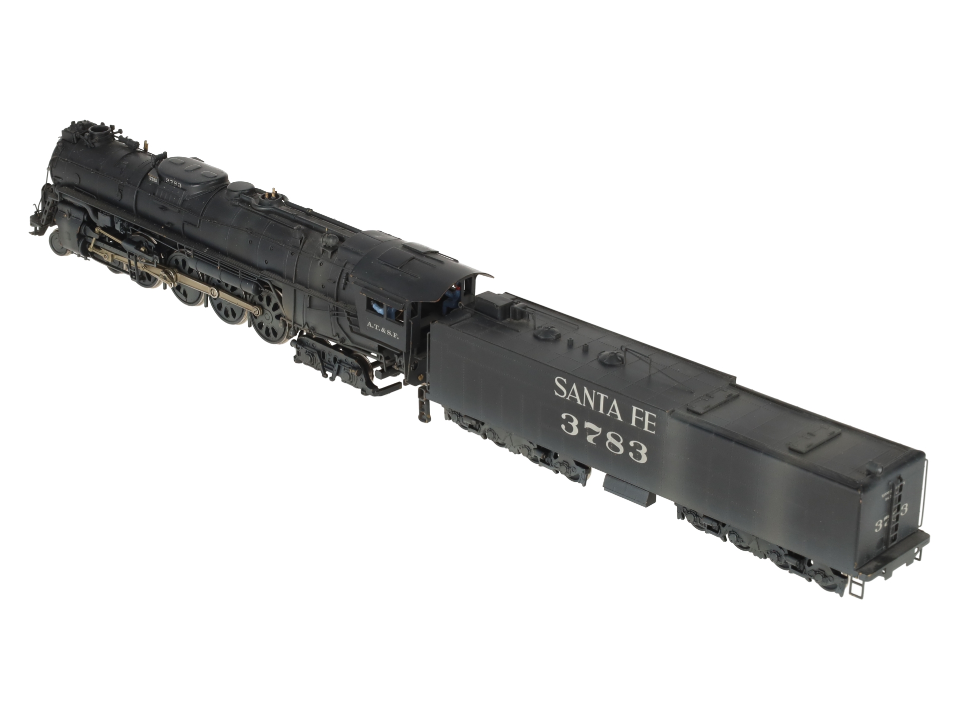 United Scale Models HO Brass Santa Fe 4-8-4 Steam Locomotive