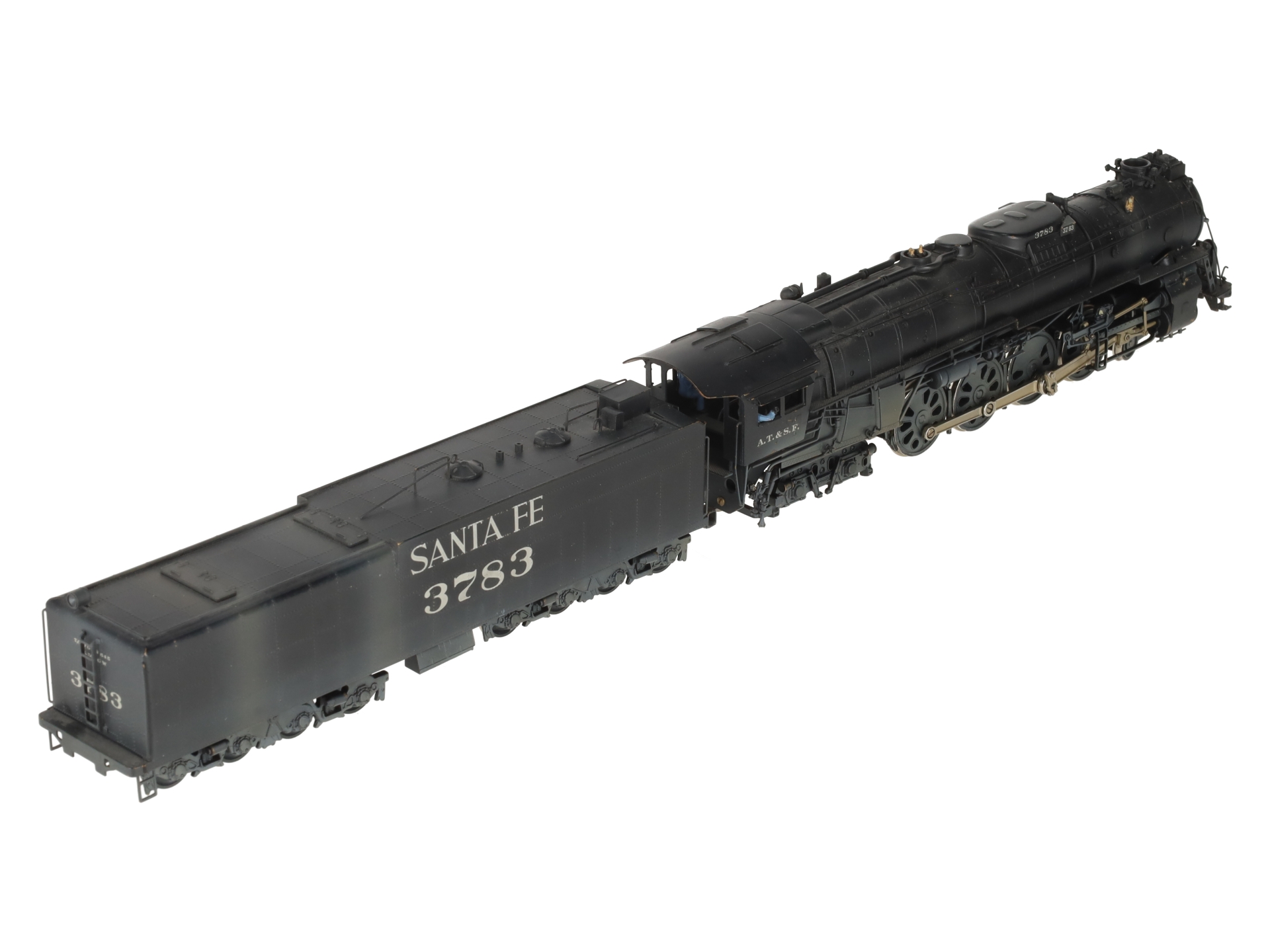 United Scale Models HO Brass Santa Fe 4-8-4 Steam Locomotive