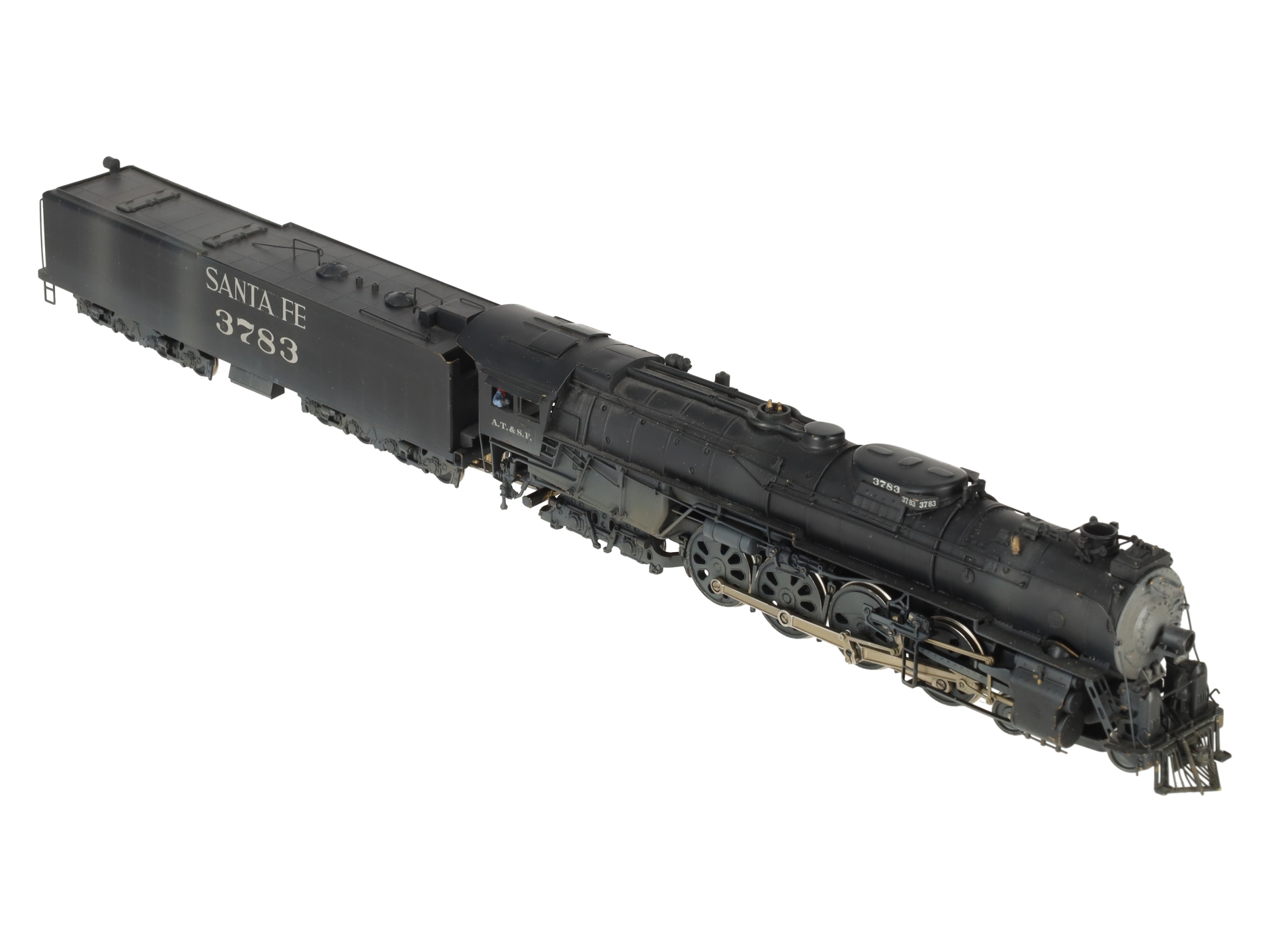 United Scale Models HO Brass Santa Fe 4-8-4 Steam Locomotive
